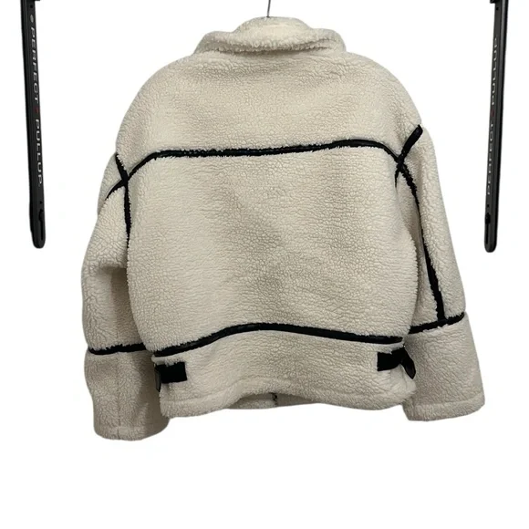 Faux fur Sherpa coat - Picture 5 of 6